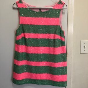 Lilly Pulitzer sparkly top!